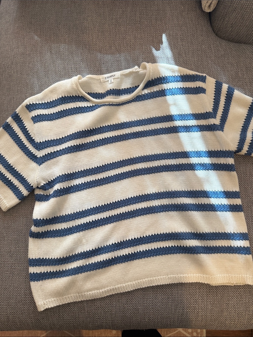 Z supply stripe top XS